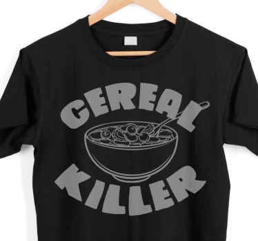 Cereal killer "moderne stil" t-shirt - TenStickers