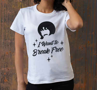 「自由になりたい」カスタムtシャツ - TENSTICKERS