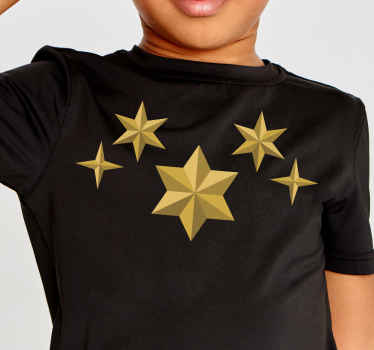 Jule t-shirt julestjerne juleskjorte - TenStickers