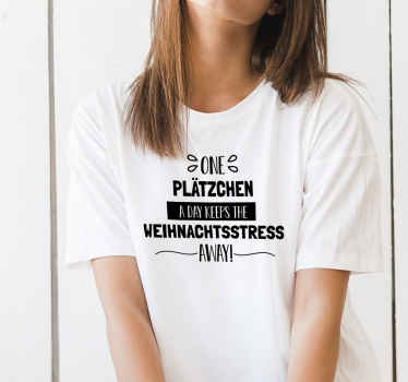 Weihnachts T Shirt Lustiger satz mit buntem Design - TenStickers