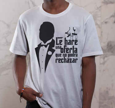 Camiseta personalizada cita del padrino - TenVinilo