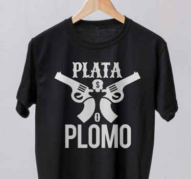 Plata o plomo Escobar custom t-shirt - TenStickers