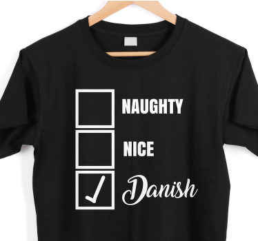 Fræk eller flot eller dansk juletrøje - TenStickers