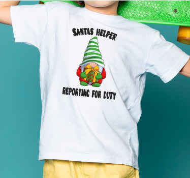 Julemandshjælper melder sig til tjenestetrøje - TenStickers