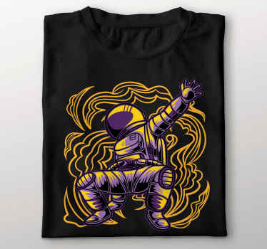 Camiseta personalizada astronauta de hip hop - TenVinilo