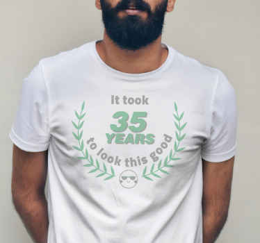 Camiseta celebración de 35 años - TenVinilo