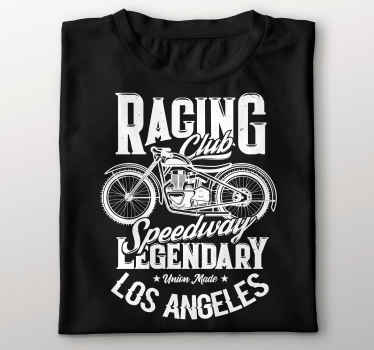 Vintage Race Design custom t-shirt - TenStickers