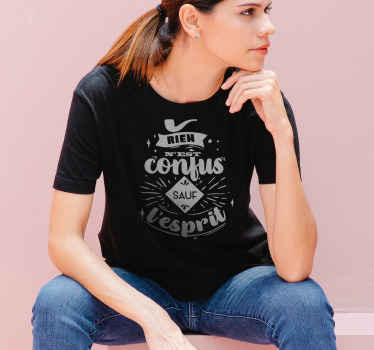 T-shirt Citation célèbre art - TenStickers