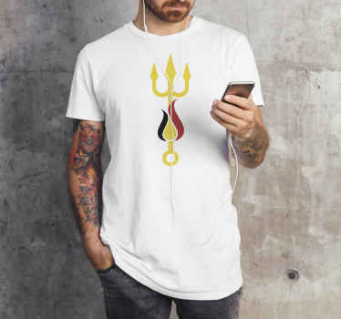 T-shirt supporter Diables Rouges - TenStickers