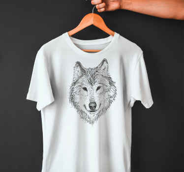 Koszulka Wilk europejski - TenStickers