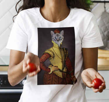 t-shirt personalizada gatos aristocrata - TenStickers