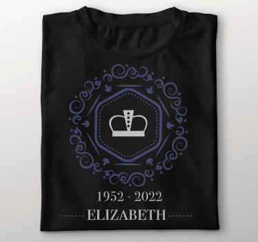 Platinum Jubilee T-shirts with name - TenStickers