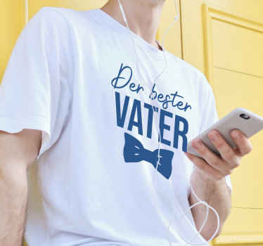 Der beste Vater T-shirt Vatertag - TenStickers
