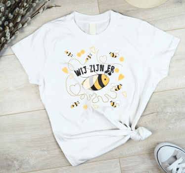 We will bee there T-shirt - TenStickers