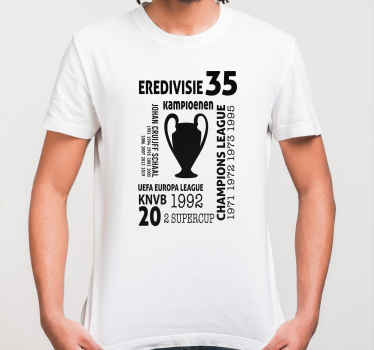 Voetbal trofeeën wedstrijden T-shirt - TenStickers