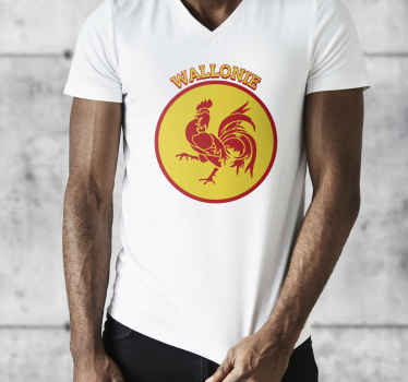 T-shirt Bélgique Région Wallonne - TenStickers