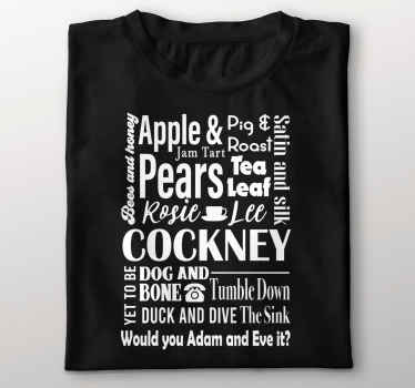 Cockney Mix Up custom t-shirt - TenStickers