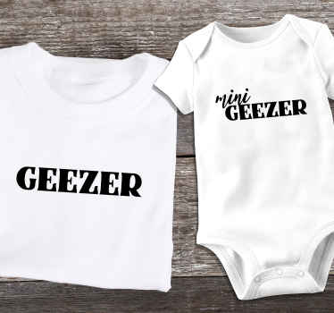 Cockney Geezers Father and son shirt - TenStickers