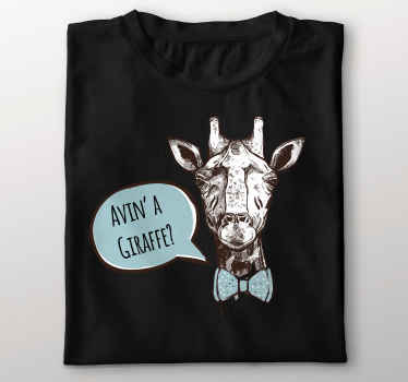 Aving A Giraffe custom t-shirt - TenStickers