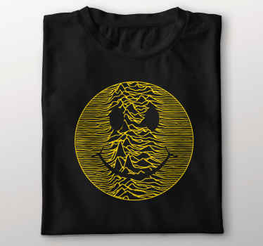 Pulsar smiley face custom t-shirt - TenStickers