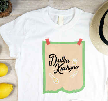 Tričko s kuchynskou nálepkou - Tenstickers