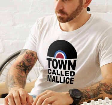 Mod music custom print t-shirt - TenStickers