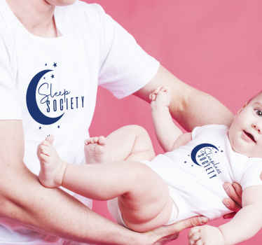 Sleep Society Father and son shirt - TenStickers