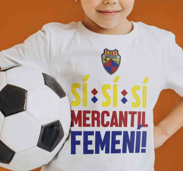 Camiseta Sí Sí Sí Mercantil FEMENÍ - CE Mercantil - TenVinilo