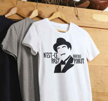 T-shirt Hercule Poirot n'est-ce pas - TenStickers