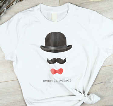 Poirot Iconic custom t-shirt - TenStickers
