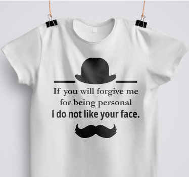 Hercule Poirot quote custom t-shirt - TenStickers