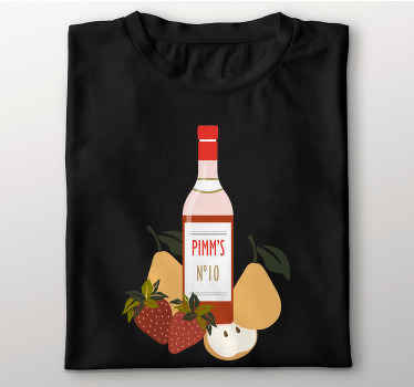 Pimm's O'clock custom t-shirt - TenStickers