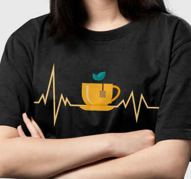Pulse tea custom t-shirt design - TenStickers