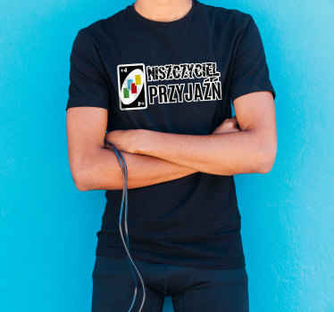 Niestandardowa koszulka uno polska - TenStickers