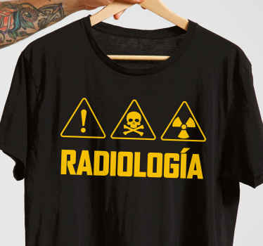 Original camiseta de radiología - TenVinilo