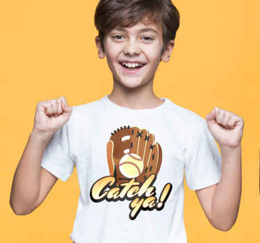 Catch ya honkbal sport shirt - TenStickers