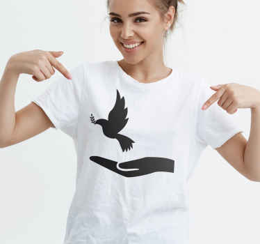 Dove of peace  t-shirt design - TenStickers