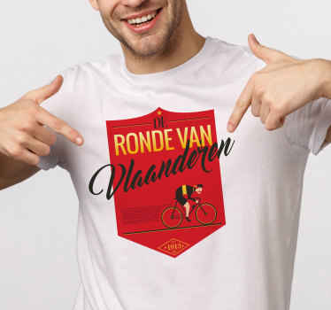 Ronde van vlaanderen shirt - TenStickers