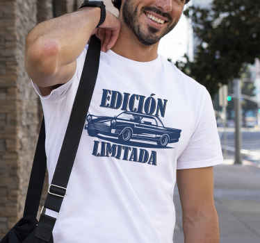 Camiseta coche edición limitada - TenVinilo