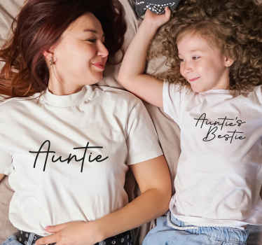 Bestie's Aunt custom t-shirt - TenStickers