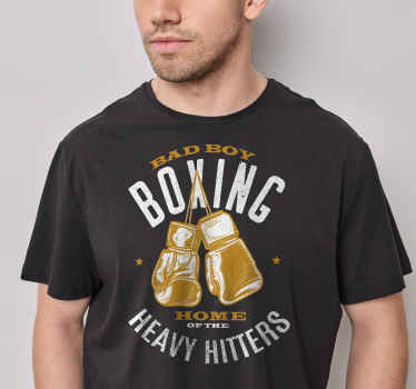 Heavy hitters boxing t-shirt - TenStickers