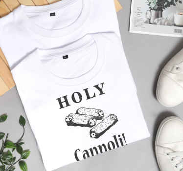 Maglietta e felpa con stampa cannolo - TenStickers