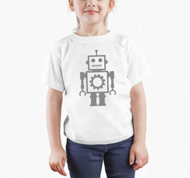 Camiseta infantil robot mecánico - TenVinilo