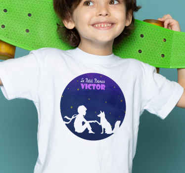 Camiseta infantil Camiseta personalizable el Principito - TenVinilo