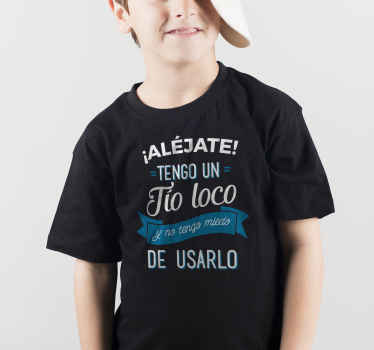 Camiseta tío loco - TenVinilo