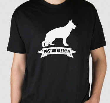 Camiseta Pastor Alemán - TenVinilo