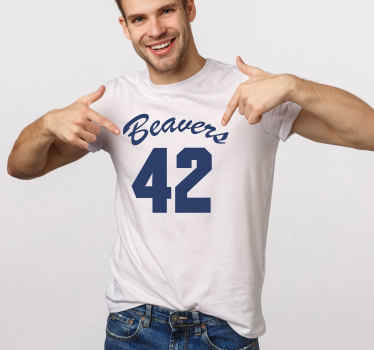 Camiseta cine Beavers 42 - TenVinilo
