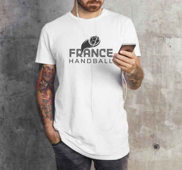 T-shirt de handball français - TenStickers