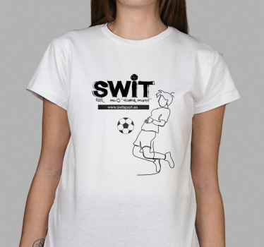 Camiseta SWIT Sport Blanca - TenVinilo