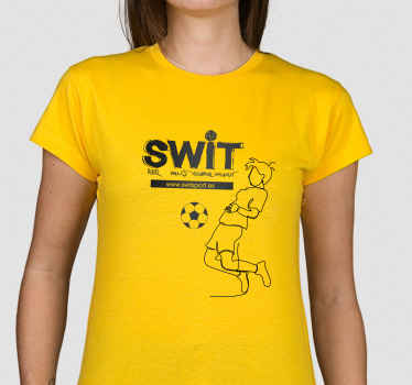 Camiseta SWIT Sport Amarilla - TenVinilo